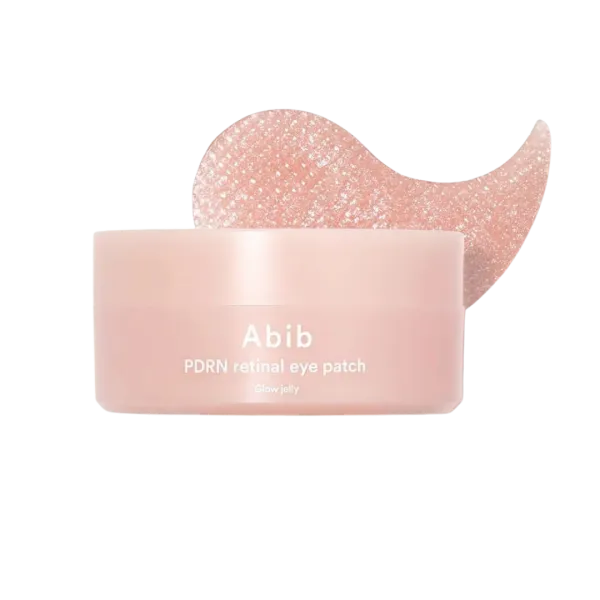 Abib PDRN Retinal Eye Patch Glow Jelly paakių pagalvėlės su PDRN ir retinaliu