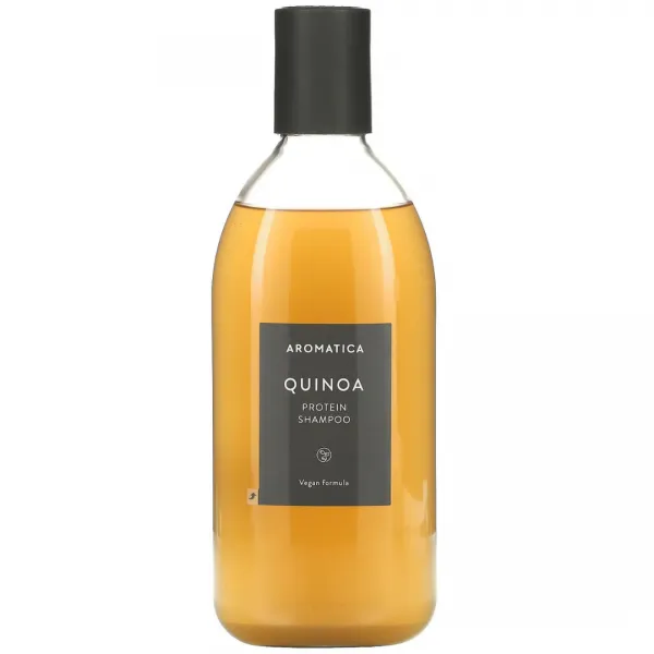 AROMATICA Quinoa Protein Shampoo šampūnas su kinoa proteinais