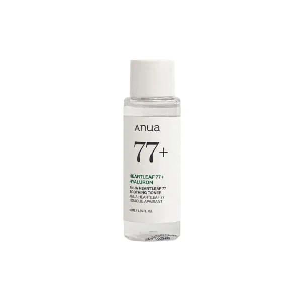 Anua Heartleaf 77% Soothing Toner raminantis veido toneris su širdžialapių stimburių ekstraktu mini