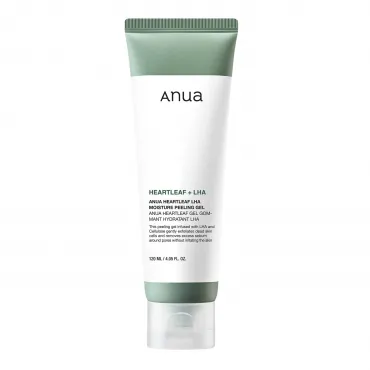 Anua Heartleaf LHA Moisture Peeling Gel veido pilingo gelis su širdžialapės stimburės ekstraktu