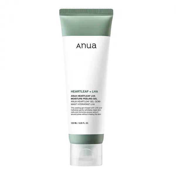 Anua Heartleaf LHA Moisture Peeling Gel veido pilingo gelis su širdžialapės stimburės ekstraktu