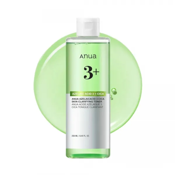 Anua Azelaic 3 Cica Skin Clarifying Toner raminamasis veido tonikas