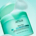 Anua PDRN Hyaluronic Acid Glow Pad intensyviai drėkinantys ir skaistinantys padeliai veidui