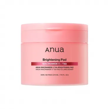 ANUA Niacinamide 5 TXA Brightening Pad skaistinantys veido padeliai su niacinamidu