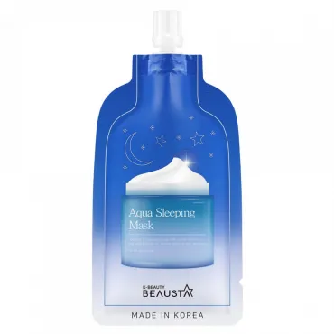 Beausta Aqua Sleeping Mask drėkinanti naktinė kaukė