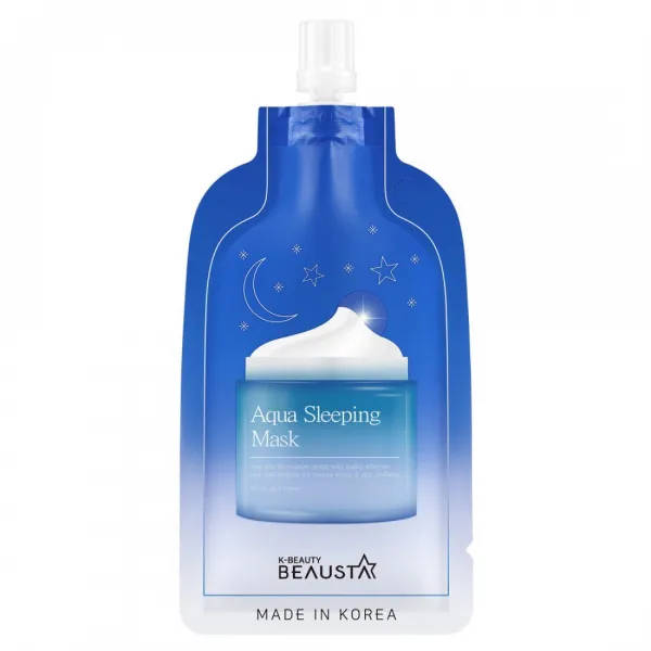 Beausta Aqua Sleeping Mask drėkinanti naktinė kaukė