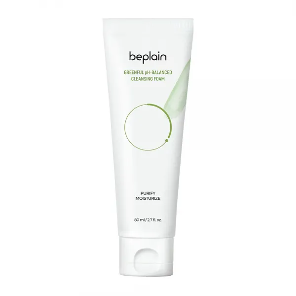 Beplain Greenful pH - Balanced Cleansing Foam švelnus veido prausiklis