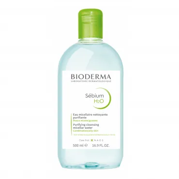 BIODERMA Sebium H2O micelinis veido valomasis vanduo 500 ml