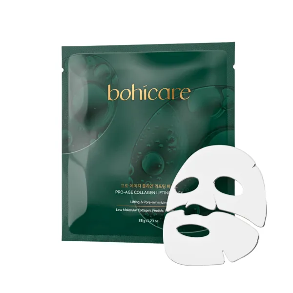 Bohicare Pro Age Collagen Lifting Mask liftinguojanti hidrogelio kaukė su kolagenu