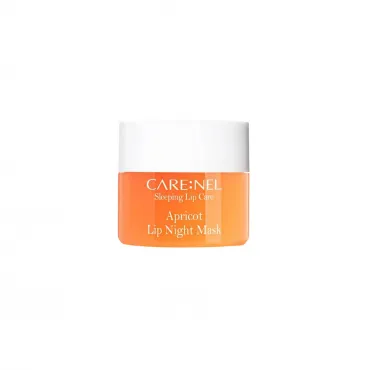CARENEL Apricot Lip Night Mask maitinanti naktinė lūpų kaukė mini