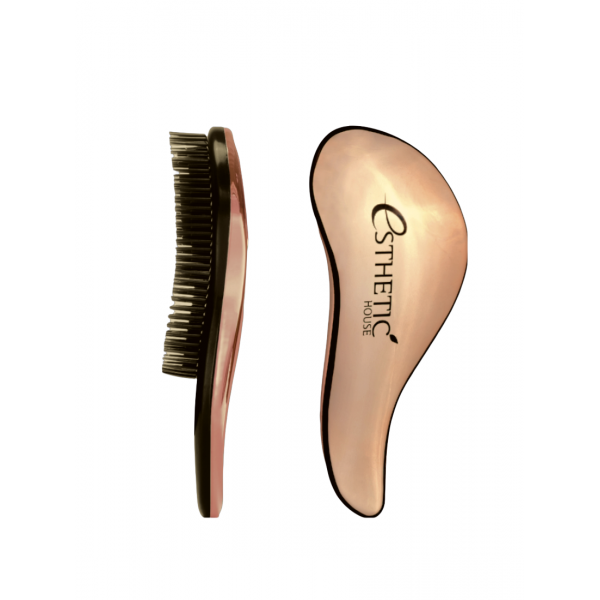 Esthetic House Hair Brush For Easy Comb plaukų šepetys (bronzinis) 