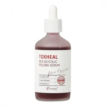 Esthetic House Toxheal Red Glycolic Peeling Serum šveičiamasis serumas su glikolio rūgštimi