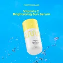 COMMONLABS Vitamin C Brightening Sun Serum apsauginis serumas nuo saulės su vitaminu C