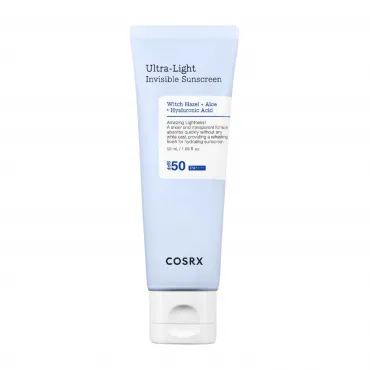 Cosrx Ultra Light Invisible Sunscreen SPF50+PA++++ lengvas apsauginis kremas nuo saulės