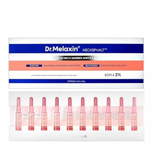 Dr. Melaxin Necksphalt ECM Neck Barrier Ampoule kaklo serumo ampulės