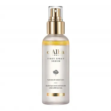 D'ALBA White Truffle First Spray Serum purškiamas serumas su baltųjų triufelių ekstraktu 100ml