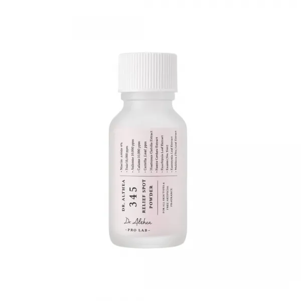 Dr. Althea 345 Relief Spot Powder priemonė spuogams su kalaminu