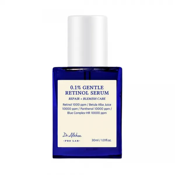 Dr. Althea 0.1 Gentle Retinol Serum veido serumas su retinoliu