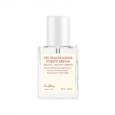 Dr. Althea 15% Niacinamide Purity Serum koncentruotas veido serumas su niacinamidu