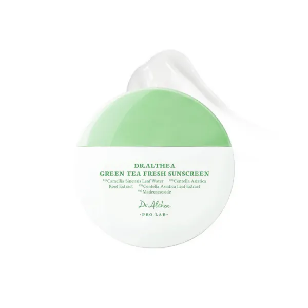 Dr.Althea Pro Lab Green Tea Fresh Sunscreen raminantis apsauginis kremas nuo saulės