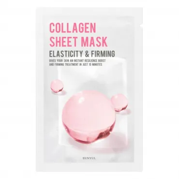 EUNYUL Purity Collagen Sheet Mask lakštinė veido kaukė su kolagenu