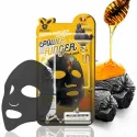 Elizavecca Black Charcoal Honey Deep Power Ringer Mask lakštinė veido kaukė su anglimi