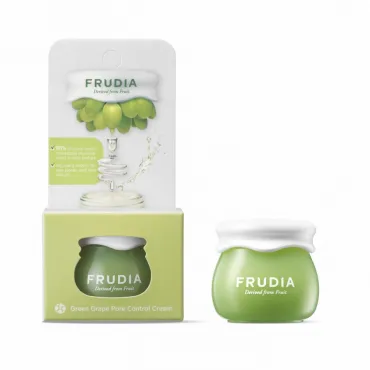 Frudia Green Grape Pore Control Cream kremas su vynuogėmis riebiai odai mini