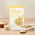 Farmstay Real Oatmeal Essence Mask lakštinė veido kaukė su avižomis