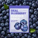 Farmstay Real Blueberry Essence Mask lakštinė veido kaukė su mėlynėmis