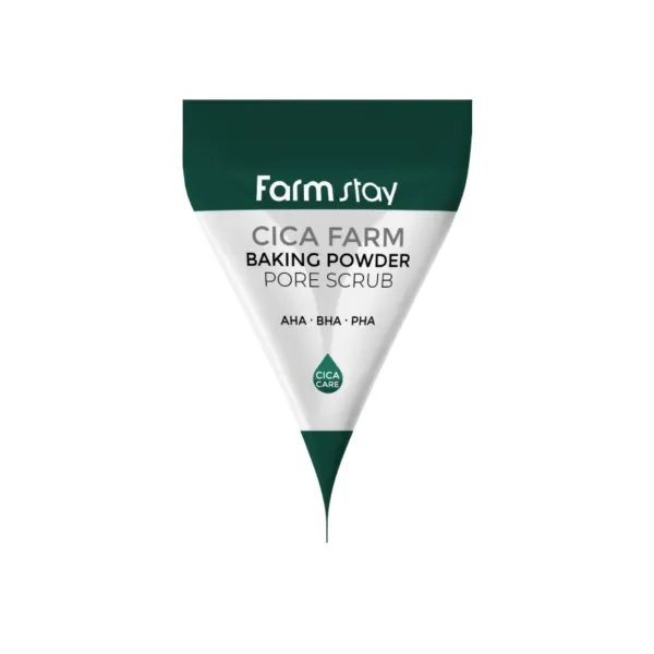 Farmstay Cica Farm Baking Powder Pore Scrub veido šveitiklis su centele