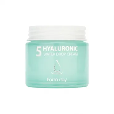 Farmstay Hyaluronic5 Water Drop Cream kremas su hialurono rūgštimi 