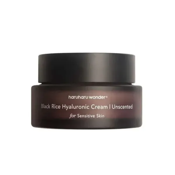 Haruharu WONDER Black Rice Hyaluronic Cream Unscented bekvapis kremas su juodaisiais ryžiais