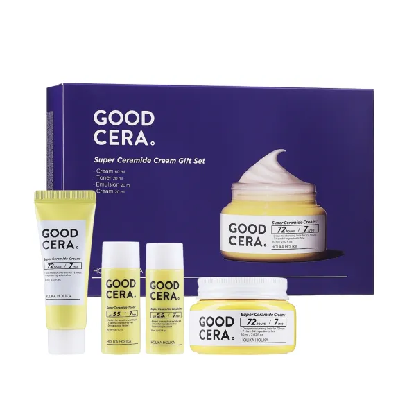 Holika Holika Skin and Good Cera Cream gift set veido odos priežiūros rinkinys su keramidais