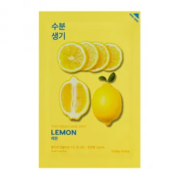 Holika Holika Pure Essence Mask Sheet Lemon lakštinė kaukė su citrinomis