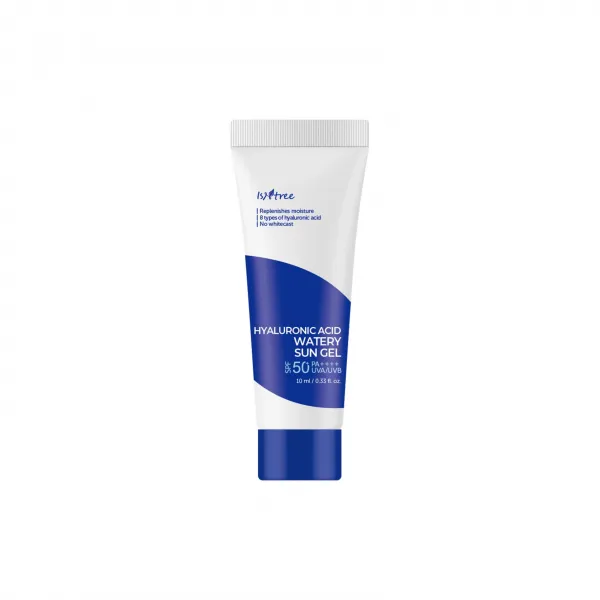 Isntree Hyaluronic Acid Watery Sun Gel apsauginis gelis nuo saulės SPF50+ PA++++ mini