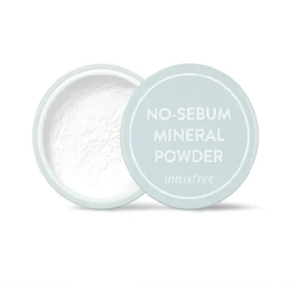 Innisfree No Sebum Mineral Powder bespalvė mineralinė pudra 