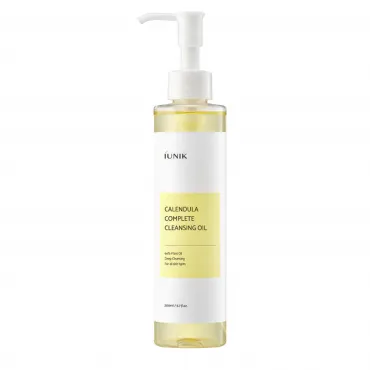iUNIK Calendula Complete Cleansing Oil prausiamasis veido aliejus su medetkomis