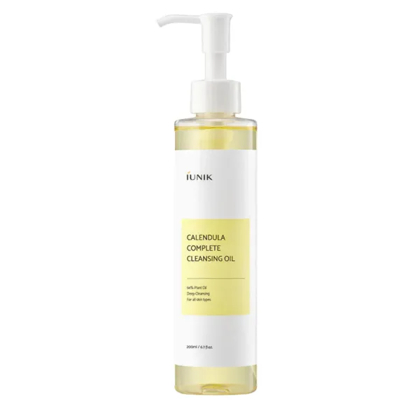 iUNIK Calendula Complete Cleansing Oil prausiamasis veido aliejus su medetkomis