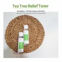 iUNIK Tea Tree Relief Toner toneris su arbatmedžiu riebiai odai