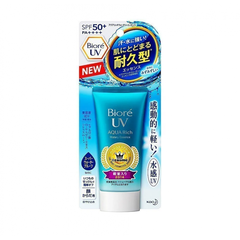 biore uv aqua rich watery essence spf 50 pa    