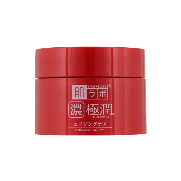 HADA LABO Gokujyun Aging Care Perfect Gel veido gelis su niacinamidu ir hialurono rūgštimi