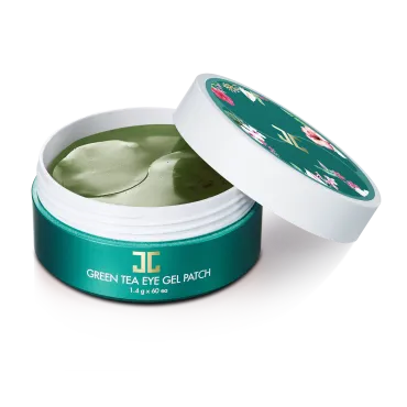 JAYJUN Green Tea Eye Gel Patch paakių pagalvėlės su žaliąja arbata