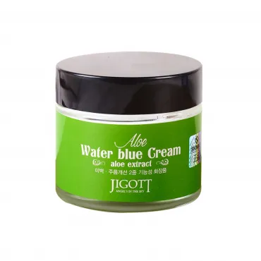 Jigott Aloe Water Blue Cream veido kremas su alaviju