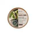 Jigott Natural Black Snail Moisture Soothing Gel gelis su juodųjų sraigių sekretu