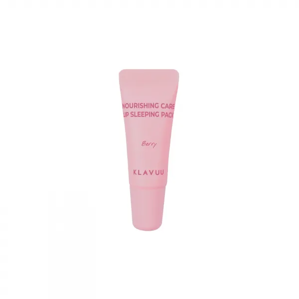KLAVUU Nourishing Care Lip Sleeping Pack naktinė lūpų kaukė (Berry)
