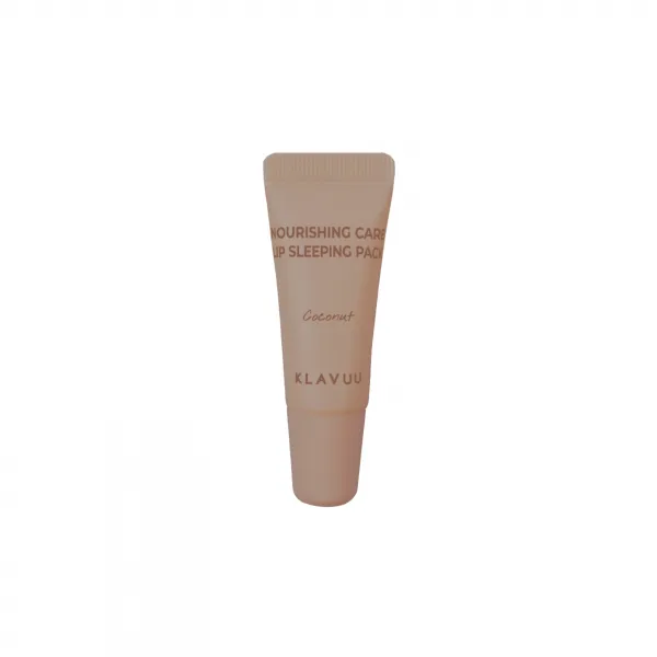 KLAVUU Nourishing Care Lip Sleeping Pack naktinė lūpų kaukė (Coconut)