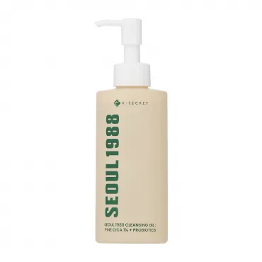 K-SECRET SEOUL 1988 Cleansing Oil: Pina Cica 1% + Probiotics švelnus valomasis veido aliejus