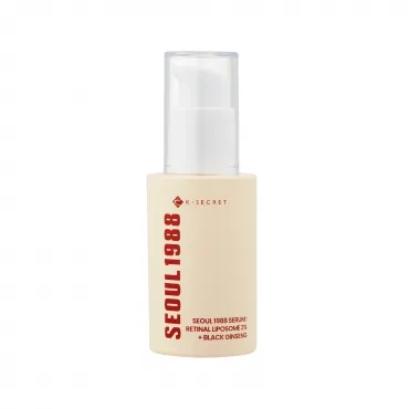 K-SECRET SEOUL 1988 Serum: Retinal Liposome 2% + Black Ginseng veido serumas su retinaliu