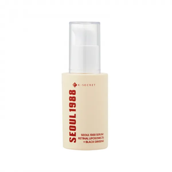 K-SECRET SEOUL 1988 Serum: Retinal Liposome 2% + Black Ginseng veido serumas su retinaliu
