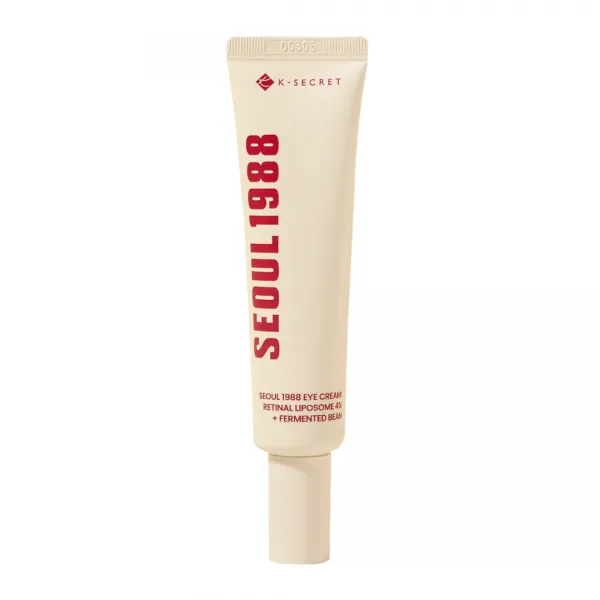 K-SECRET SEOUL 1988 Eye Cream: Retinal Liposome 4% + Fermented Bean paakių kremas
